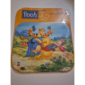 Brand New Fellowes Pooh &‎ Friends Mousepad New in Pack Sealed